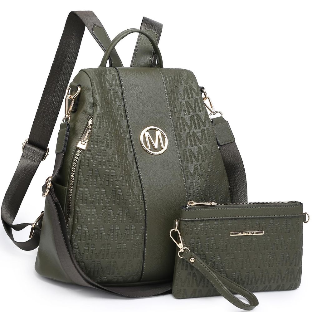 Women Fashion Backpack Purse Multi Pockets Anti-Theft Rucksack Travel😘